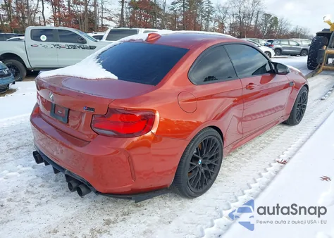 2020 BMW M2 Competition из США, поврежденный, VIN WBS2U7C0XL7E60713